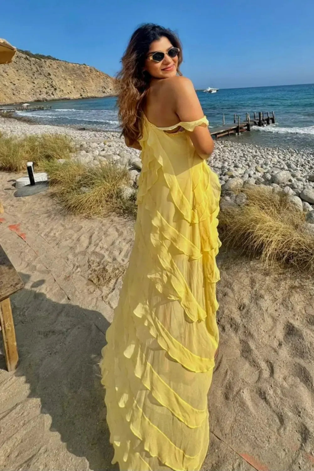 Lemon Meringue Dress Ivory Rose