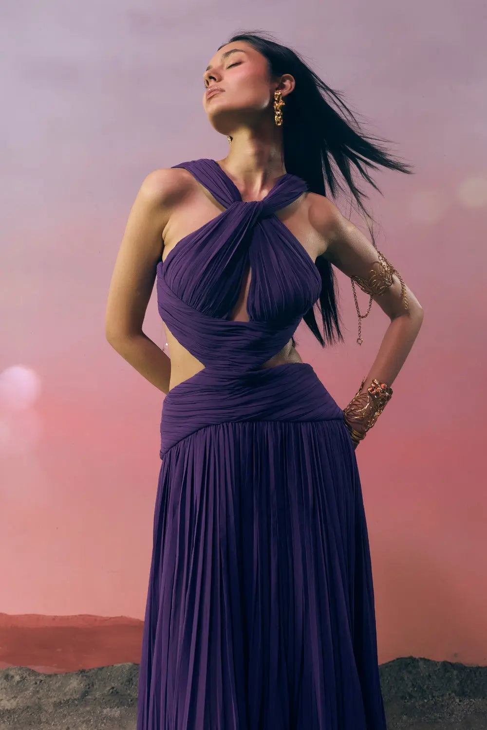 The Vesper Dress Ivoryrose.in