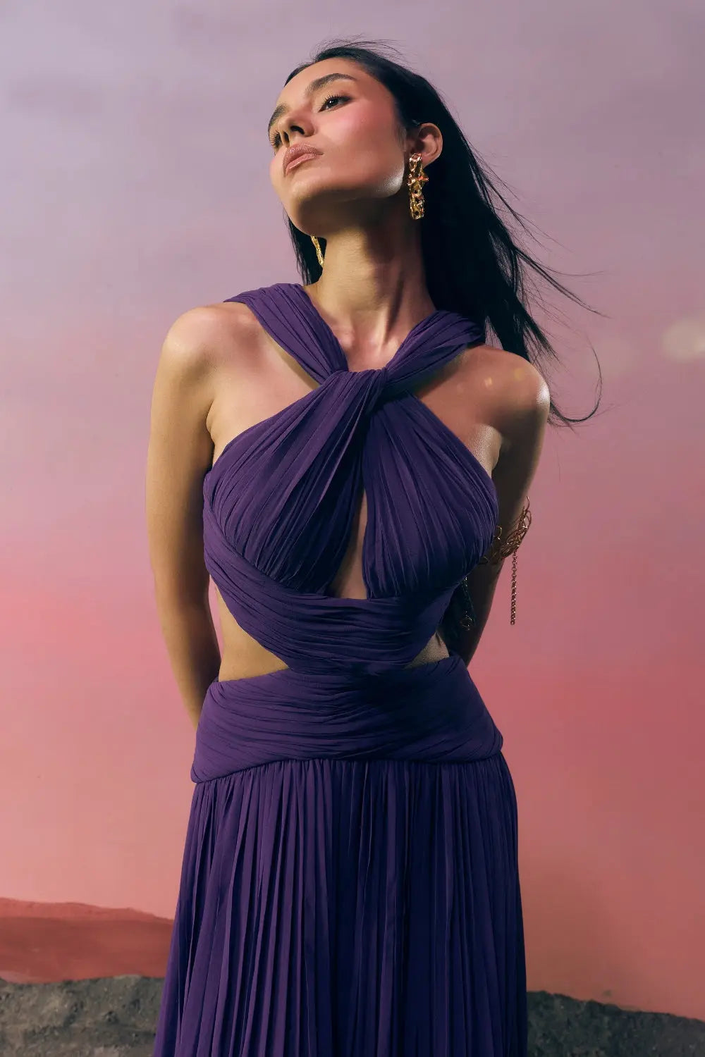 The Vesper Dress Ivoryrose.in