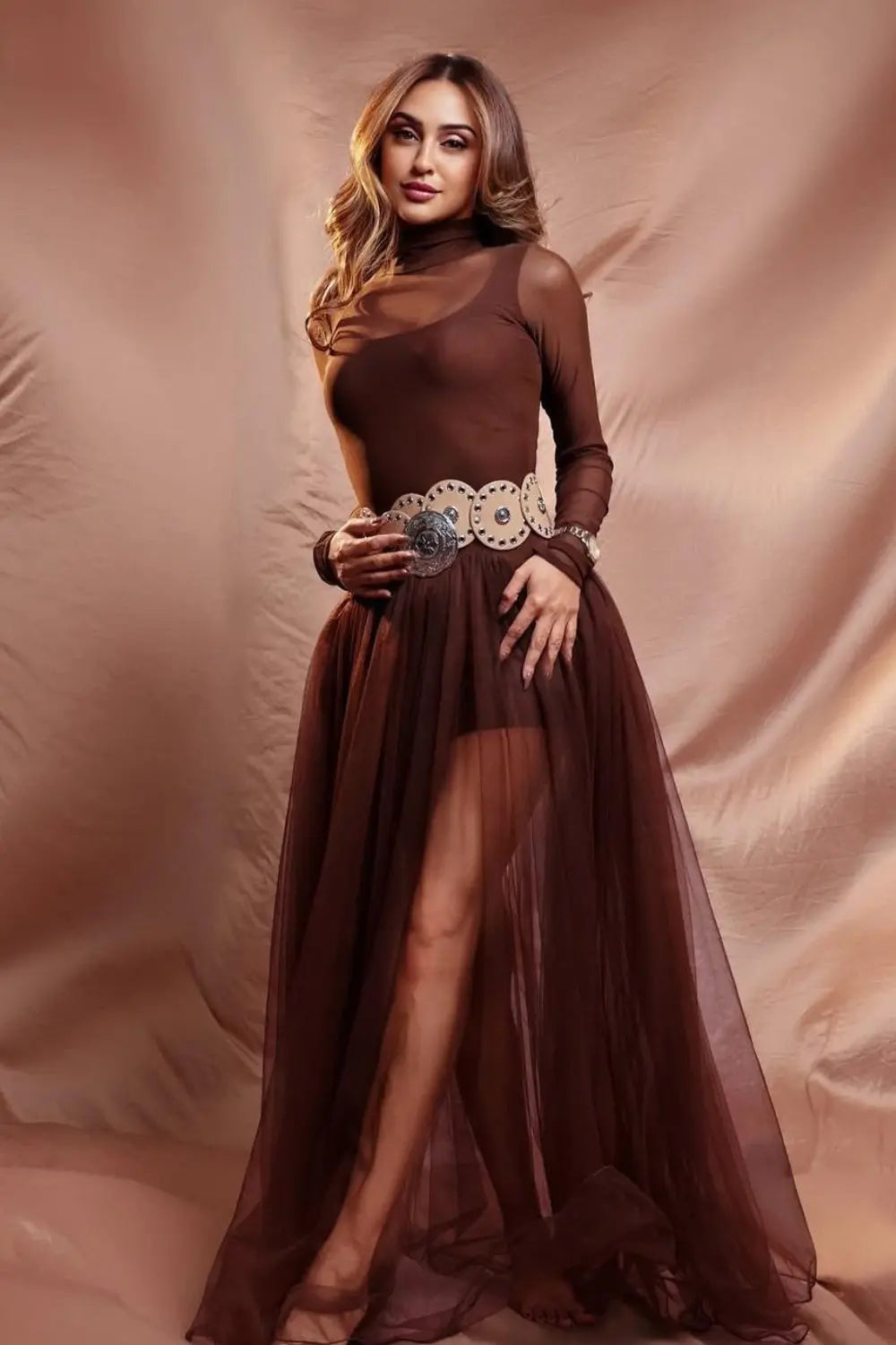 Krystle Dsouza In Our Midnight Veil Ivory Rose