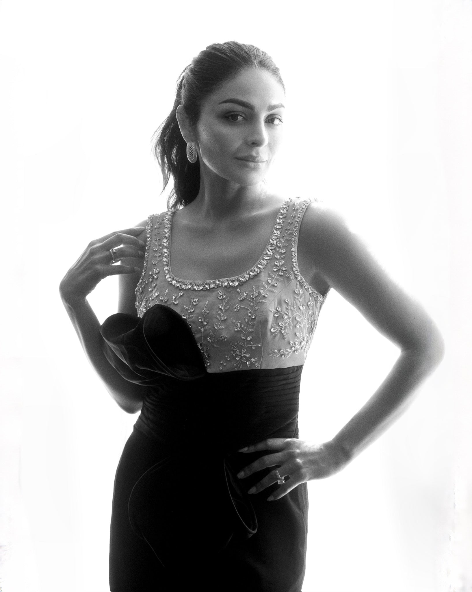 Neeru Bajwa in our Dusk & embess