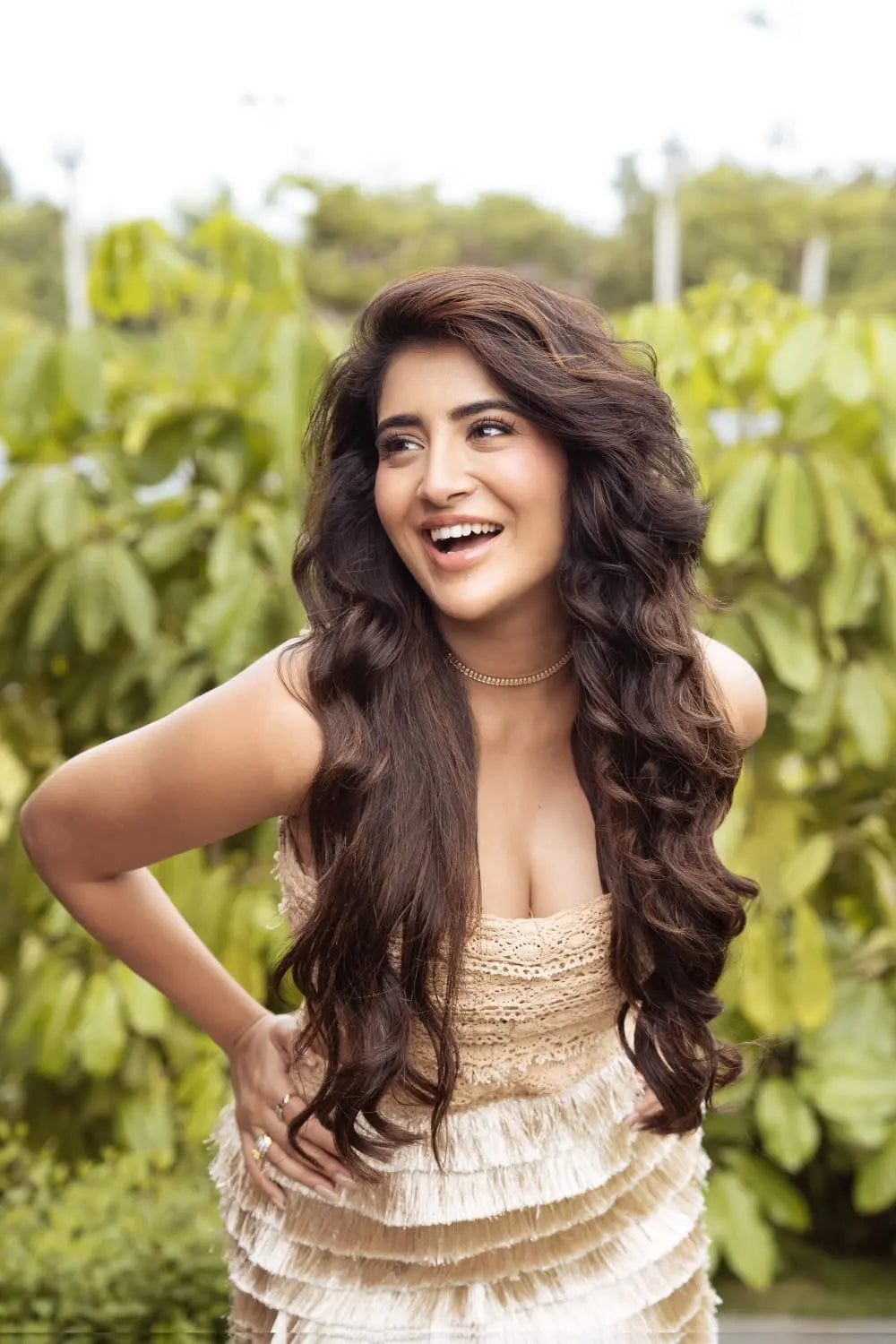 Rashi Singh In Our Sandy Samba Ivory Rose